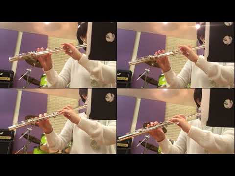 【フルート４重奏+Perc.】　クロノ・トリガーより　風の憧憬  - Wind Scene -