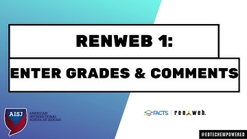 Renweb1:Report Card Grades and Comments