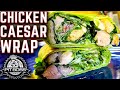 EASY GRIDDLE RECIPE! CHICKEN CAESAR WRAPS MADE ON PIT BOSS SIERRA GRIDDLE! ULTIMATE FLAT TOP COOK