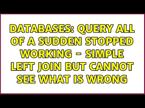 Databases: Query all