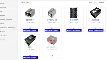 eComchain B2B2C Functionality