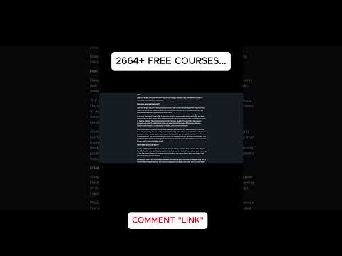 Comment Link To Get Free Udemy Courses