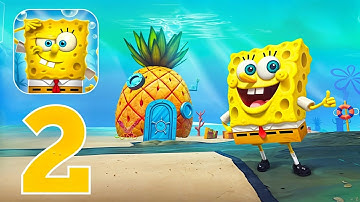 Spongebob SquarePants BfBB - Gameplay Walkthrough Part 2 - Neighbourhood (iOS, Android)
