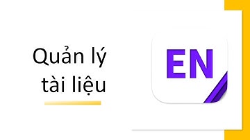 Quản lý tài liệu trong Endnote - [Endnote 5/7]