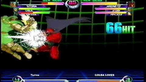 MvC2 Online: Rom on 2 characters