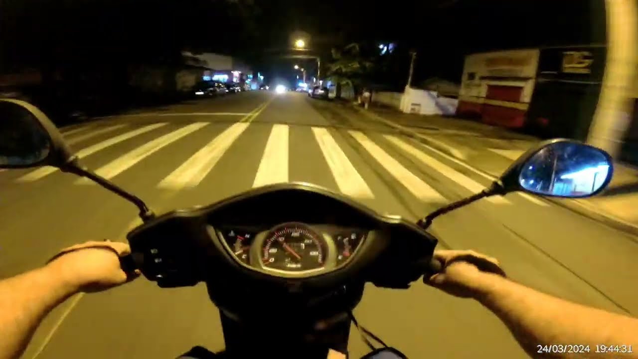 Honda lead 110 Teste após troca do rolamento CVT