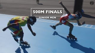 500m Finals Junior Men - Powerslide @ World Roller Games 2019