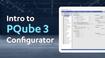 Configure the PQube® 3 Power Analyzer