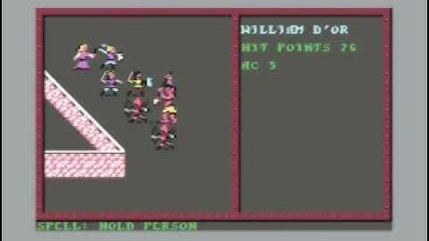 Pool of Radiance - Commodore C64