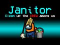 Among Us With NEW JANITOR ROLE.. (hilarious)