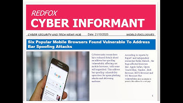 Six Popular Mobile Browsers Found Vulnerable To Address Bar Spoofing Attacks