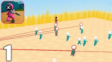 456 Sniper Challenge - Gameplay Walkthrough Part 1 All Levels (Android & iOS)