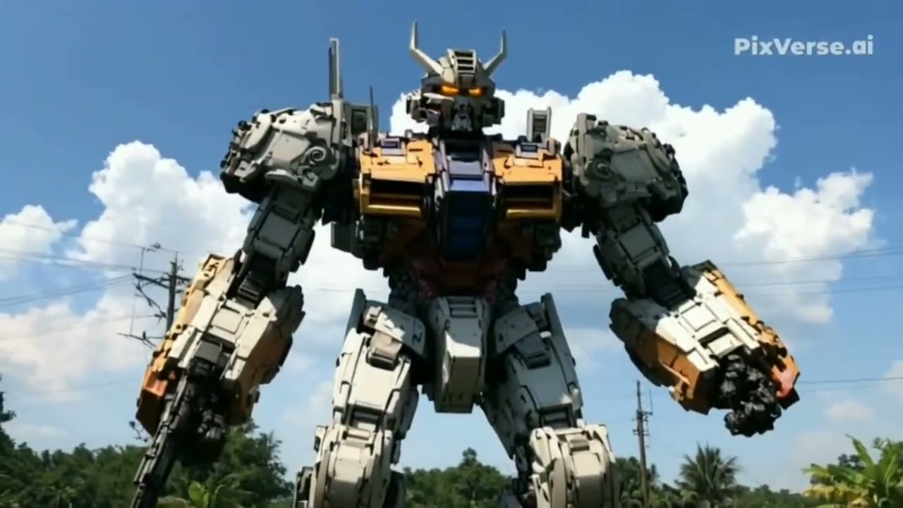 KERETA API BERUBAH MENJADI ROBOT TRANSFORMER JUMBO | Mecha KAI Bangkit di Jalur Rel Indonesia