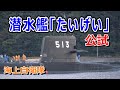 【新型潜水艦】海上自衛隊 潜水艦「たいげい」公試出港