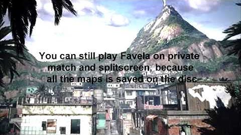 Favela Disabled You Cant Play Favela On MW2 XBOX Anymore