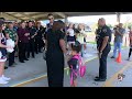 LPD escorts fallen officer's daughter to first day of school