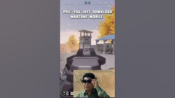 POV: You Just Download Warzone Mobile..💀 #shorts #warzonemobile #funnyshorts