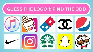 Gusse The Logo in 3 sec & Find The ODD ( Hard Level ) Show Us Your Skills 😜