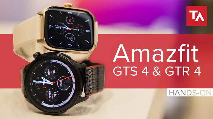 Amazfit GTS 4 and GTR 4 bring strength training to the smartwatch