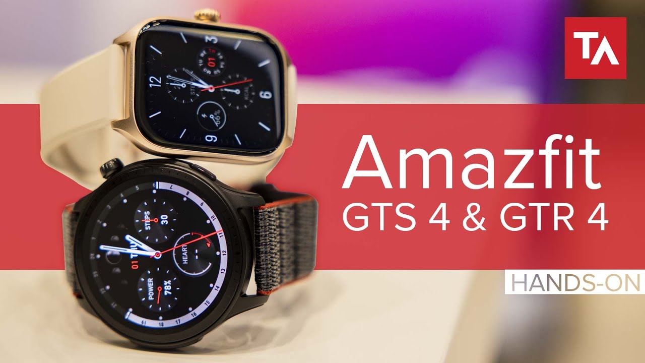 Upcoming Amazfit GTR 4 and GTS 4 smartwatches to be joined by GTS