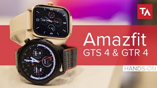 Amazfit GTS 4 and GTR 4 bring strength training to the smartwatch