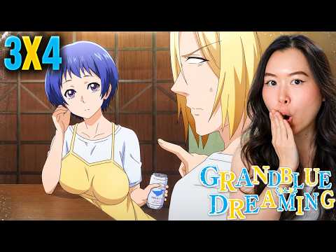 KOHEI NOTICED...👀 Grand Blue Season 3 Episode 4 REACTION