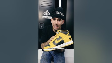 The Holy Grail of Sneakers?! Nike Wu-Tang Dunks signed and sealed 👀🐝