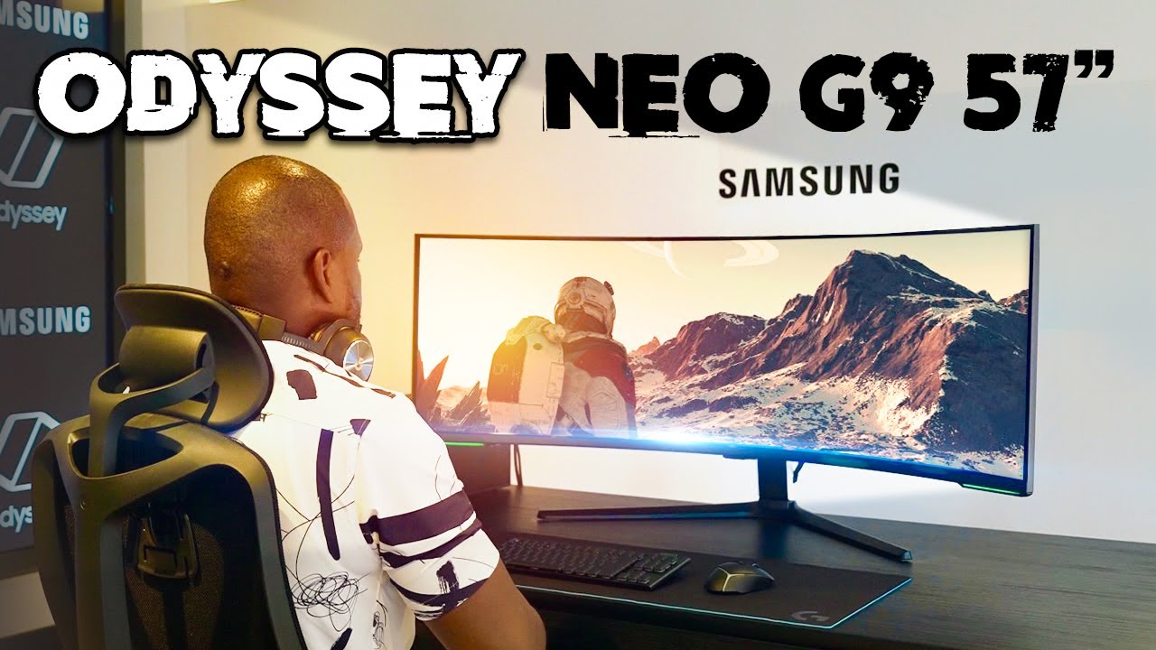 Hands-on with Samsung's Odyssey Neo G95NC, the world's first dual 4K gaming  monitor