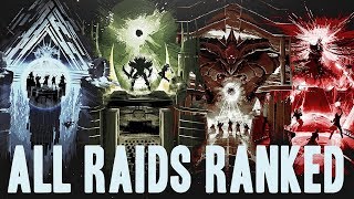 All Destiny Raid Bosses RANKED & EXPLAINED!