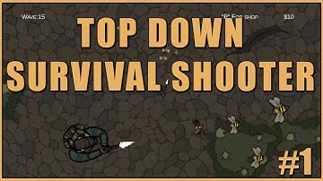 2D Top Down Survival Shooter Tutorial #1 | Setup, Player Movement