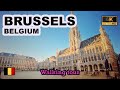 BRUSSELS, Belgium 🇧🇪  - WALKING Tour 4K - GRAND-PLACE - UNESCO Site