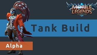 Alpha! Tank Build Game Play - Mobile Legends screenshot 4