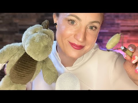 🦖 ASMR ✨ Sleep Spa personal attention pampering relaxing makeup treatments layered sounds triggers