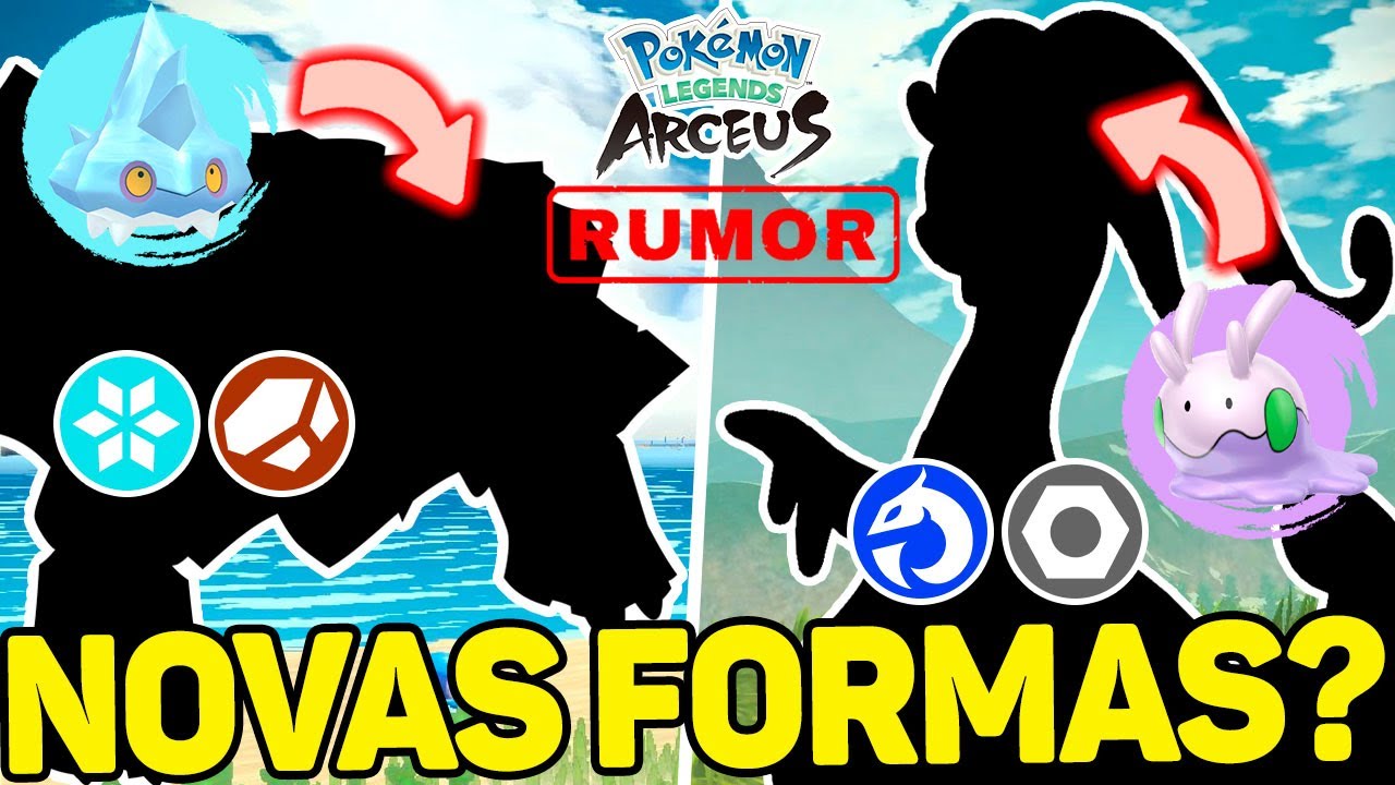 Pokémon Legends: Arceus - Conheça as Novas Formas Alternativas de Hisui