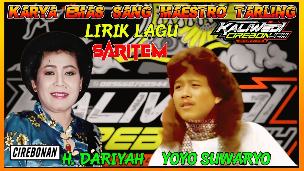 Yoyo Suwaryo & H Dariyah - SARITEM Lagu Terbaik Dangdut Lawas Nostalgia Original LIRIK LAGU