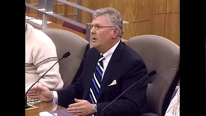 Randall Scarlett: California Senate Health Committee