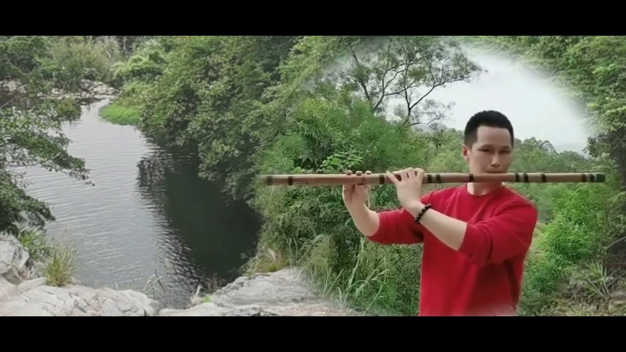 Dizi - "Wang Ning Mei" played by the flute in major E key