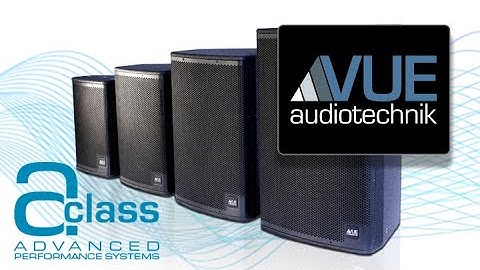 avonTV - VUE Audiotechnik a-class installs