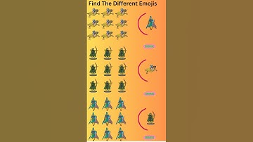 Only 1% Can Find search 🔍 🔎 The Odd Emoji | #PuzzleChallenge #MindGame #Shorts