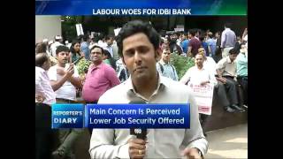 IDBI Bank Employees Go On A Strike