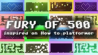 INSPIRED BY HOW TO PLATFORMER! "FURY OF 500" by Split72 (Extreme Demon) - Geometry Dash 2.2 screenshot 5