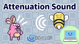 Attenuation of sound volume with distance in GDevelop