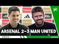 LIVE Arsenal 2 3 Manchester United Arteta Carrick 