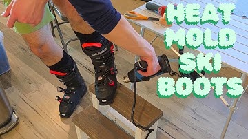Ski Boot Targeted Shell Heat Molding