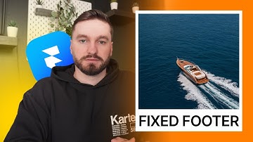 Create Fixed Footer in Framer | Reveal Footer