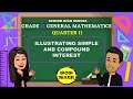 ILLUSTRATING SIMPLE AND COMPOUND INTEREST || GRADE 11 GENERAL MATHEMATICS Q2