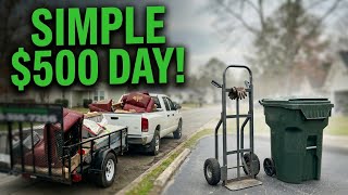 Hauling Jobs All Day In My Pickup Truck | Here's What I Made