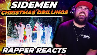 RAPPER REACTS to Sidemen - Christmas Drillings Ft. JME ($100,000 SONG)