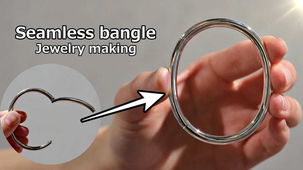 【Making Seamless Bangle】継ぎ目のないバングルの作り方