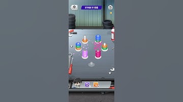 #32 How to solve nut sort mini game in PUZZ REVE #gameplay #games #shinichiro #puzzreve #puzzle